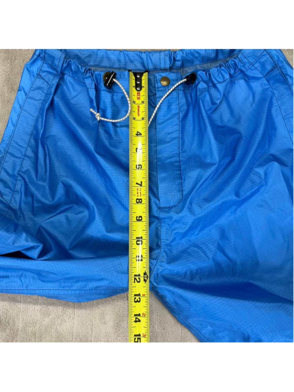 Women's Vintage L.L.Bean Blue Gore-Tex Waterproof Packwear Pants Size Large - Picture 15 of 16